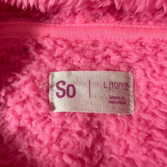 Girl’s Unicorn Fleecy Hoodie by SO - Picture 4 of 4